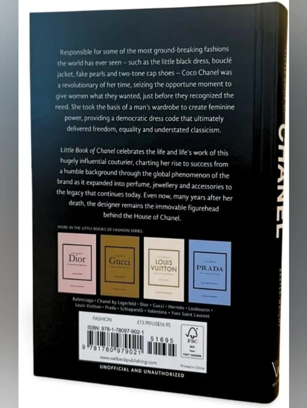 Little Book of Chanel | Emma Baxter-Wright | Black and White Decorative Book